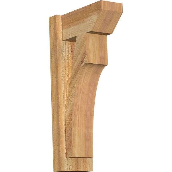 Ekena Millwork Westlake Slat Rough Sawn Outlooker, Western Red Cedar, 6"W x 12"D x 24"H OUT06X12X24WTL06RWR - main